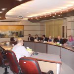A Group of Delegates from American Universities Meet with FWS professors